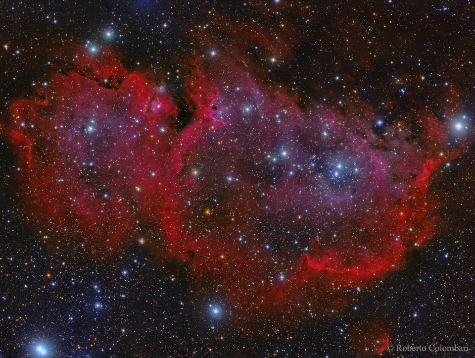每日一天文:靈魂星雲(IC 1848: The Soul Nebula)