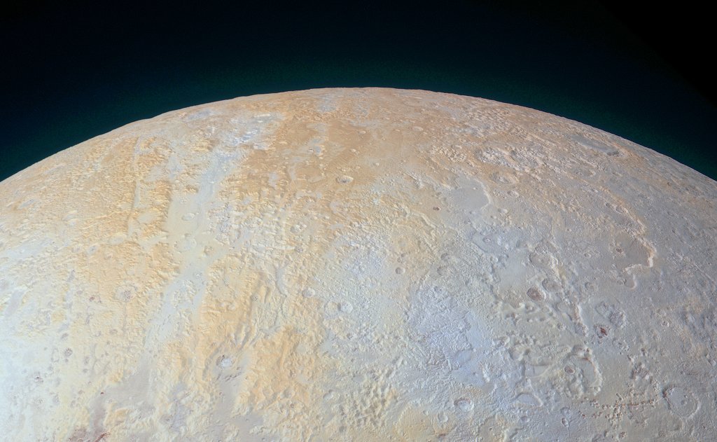 每日一天文:冥王星的北部