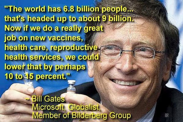 比爾·蓋茲、疫苗、人口控制