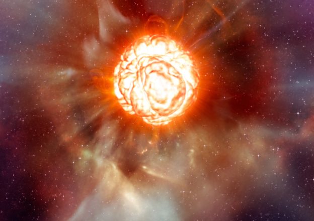 附近紅超巨星「參宿四」正在變暗，可能是即將爆炸的前奏