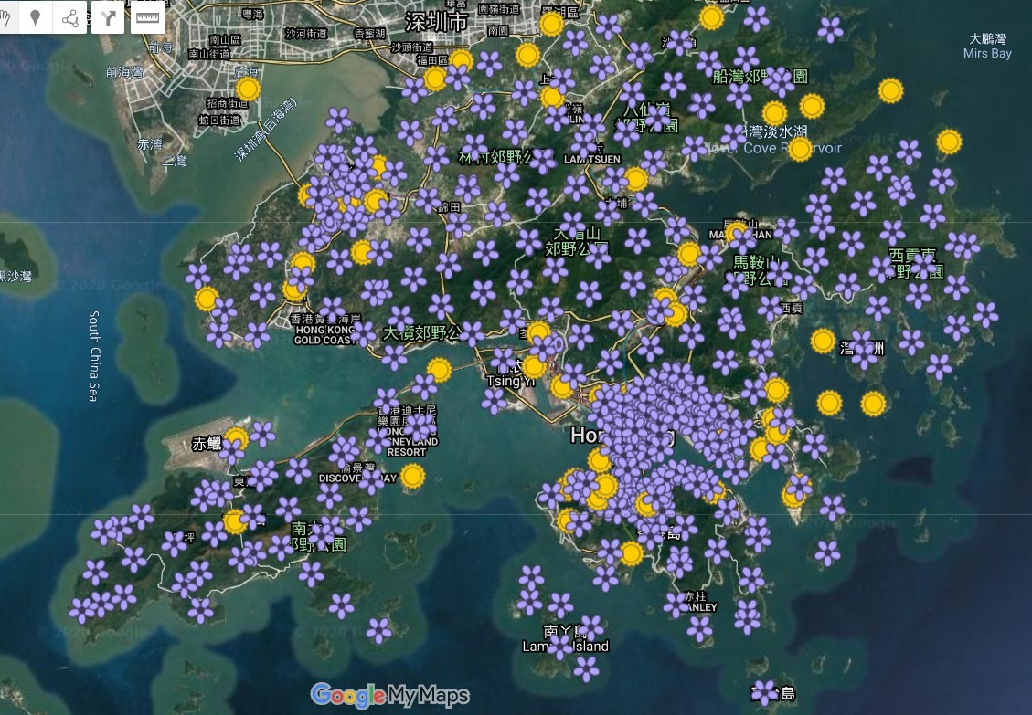 2019香港超光如意寶珠光網格埋放行動總結(2019 Hong Kong Tachyonized Cintamani Grid work Report)