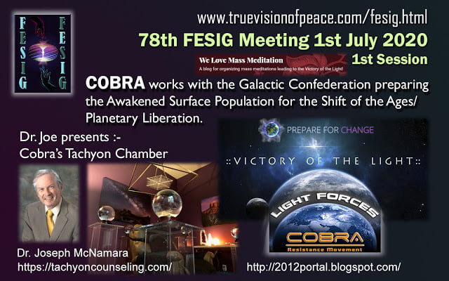 【地球盟友】【柯博拉Cobra】2020年7月1日 自由能源特殊利益團體主持的柯博拉以及喬瑟夫·麥克馬拉博士聯合訪談