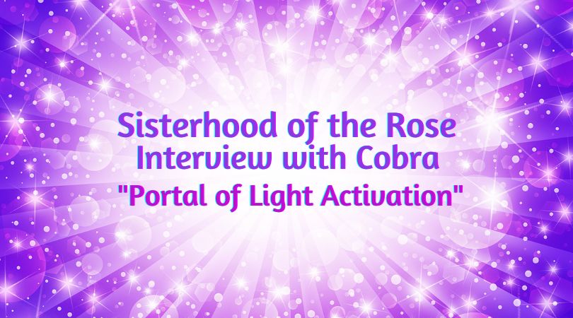 2023年4月玫瑰姐妹會主持的柯博拉訪談節目“聖光門戶開啟冥想專題訪談 第一部份”